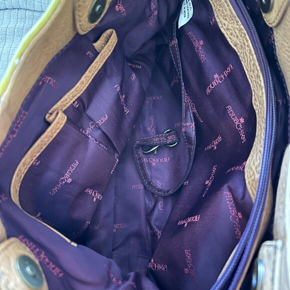 Anuschka leather bag (#13) - Picture 4 of 5